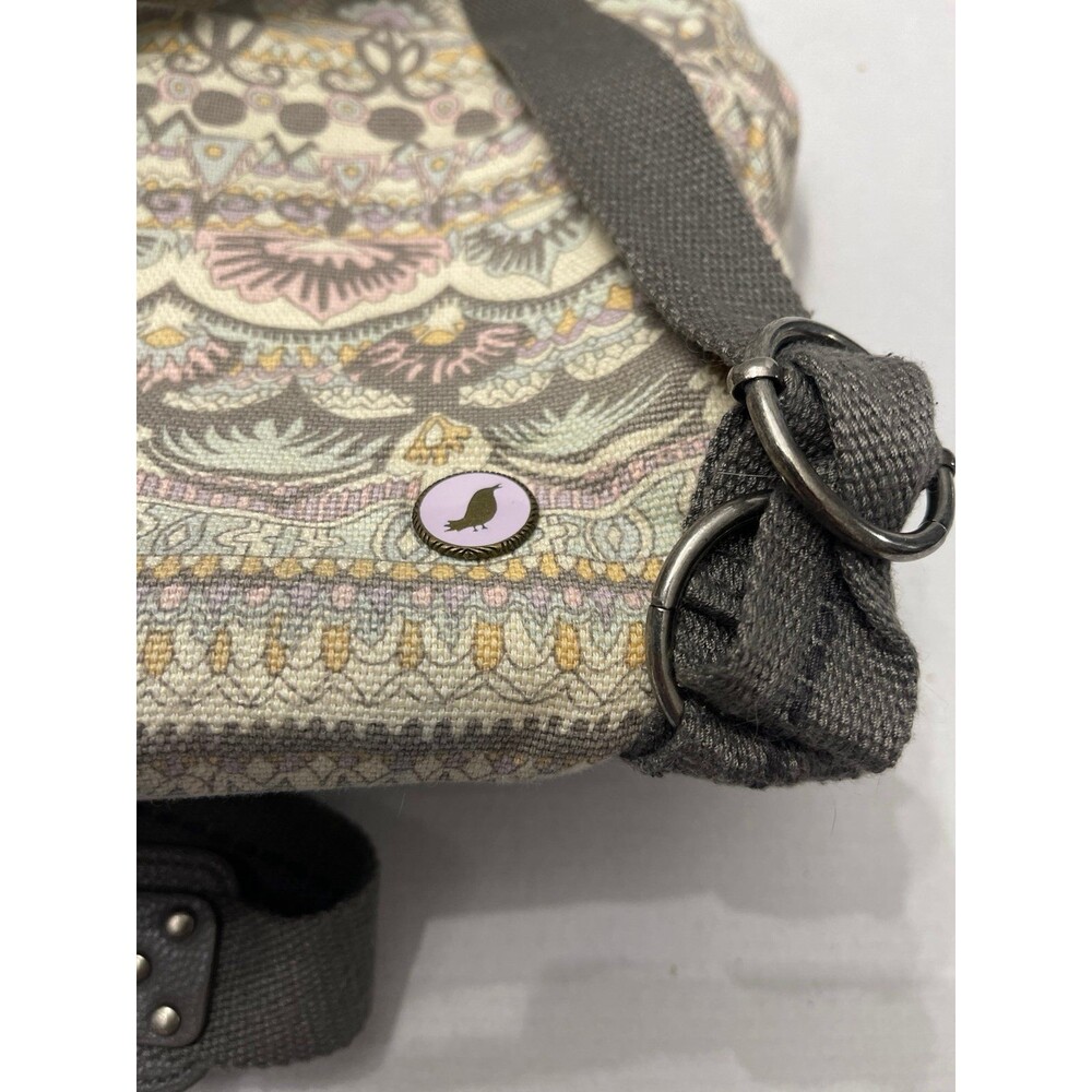 Sakroots Artist Circle Elephant Convertible Backpack Crossbody Bag - Picture 11 of 11